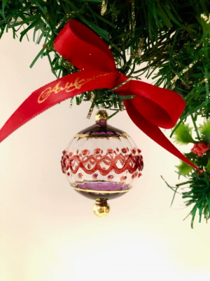 Red Lace Bauble (XS) ~ Purple