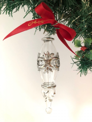 Victorian Eye Drop (M) ~ Silver