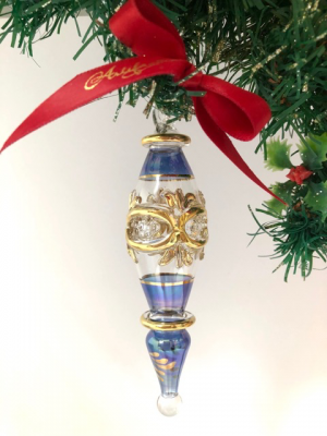 Victorian Eye Drop (M) ~ Blue
