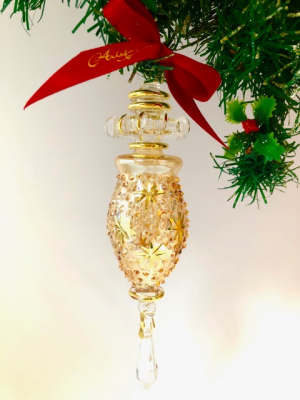 Stardot Crystal Drop (L) ~Yellow