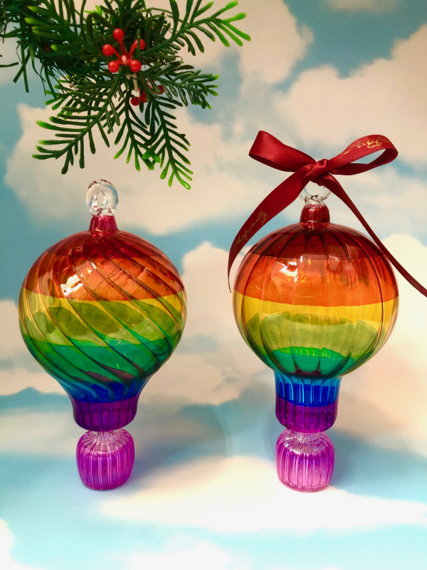 Balloon Ornament (L) ~Rainbow Multi - Image 4