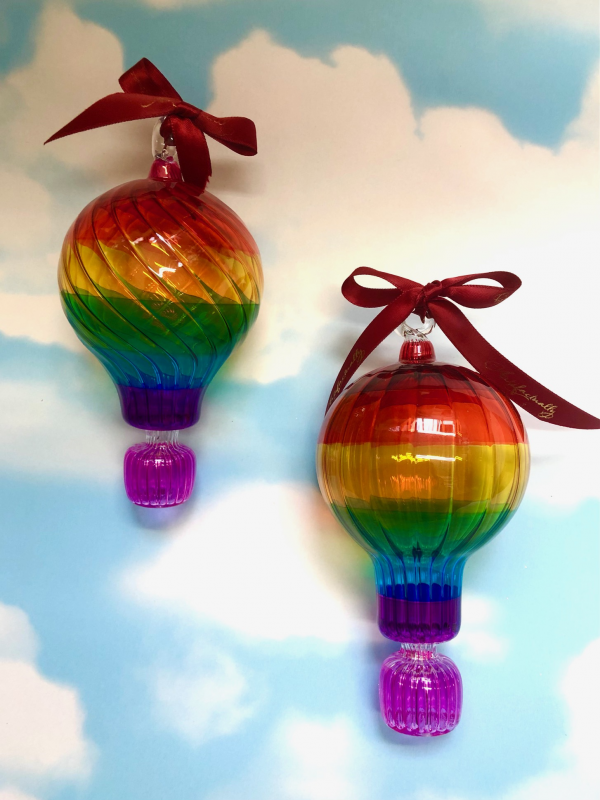 Balloon Ornament (L) ~Rainbow Multi - Image 2