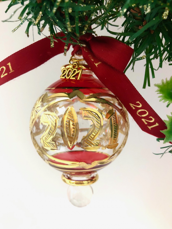 2023 Year Ornament (M) ~ Red