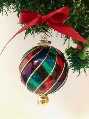 Triple Stripe Ornament (XS,S,M,L) ~ Multi Bold