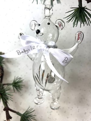 Baby's 2025 Teddy Bear (L) ~ Silver