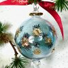 Starflash Ornament (S,L) ~  Ice Blue