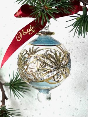 Victorian Star Ornament (S,M,L) ~ Ice Blue