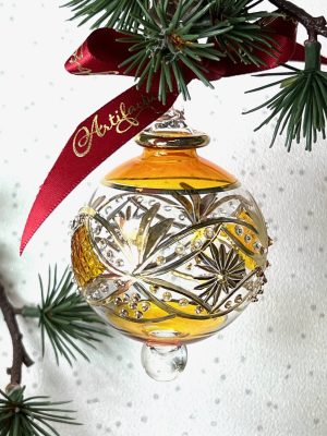 Victorian Star Ornament (S,M,L) ~ Yellow
