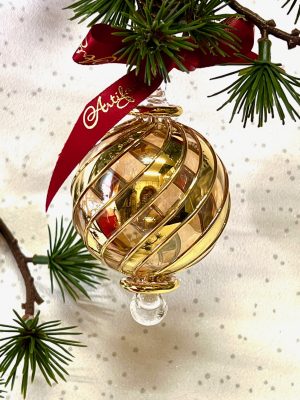Candy Stripe Ornament (XS,S,M,XL) ~  Yellow