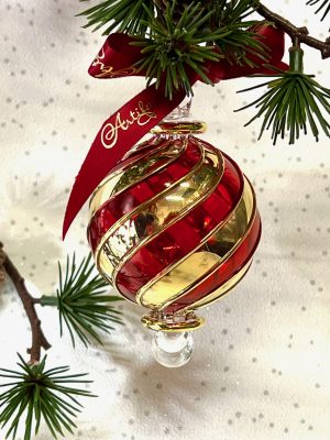 Candy Stripe Ornament (XS,S,M,L,XL) ~  Red
