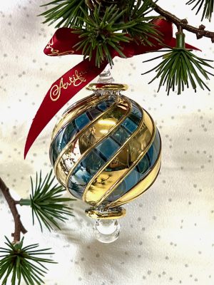 Candy Stripe Ornament (XS,S,M,L,XL) ~  Blue