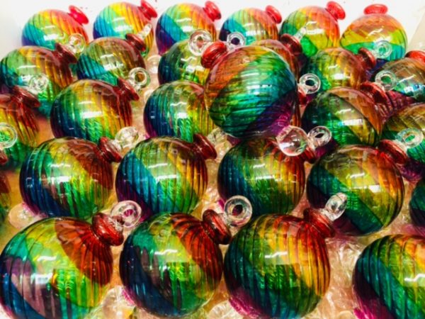 Rainbow Bauble Gift Boxed (M) ~ Multi - Image 4