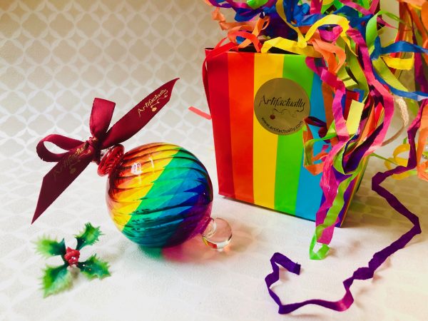Rainbow Bauble Gift Boxed (M) ~ Multi