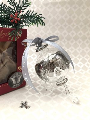 In Loving Memory Victorian Crystal - Silver