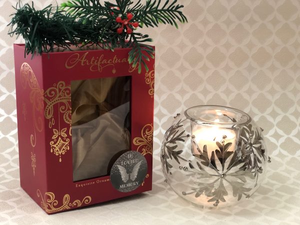 In Loving Memory Candle - Silver - Image 2