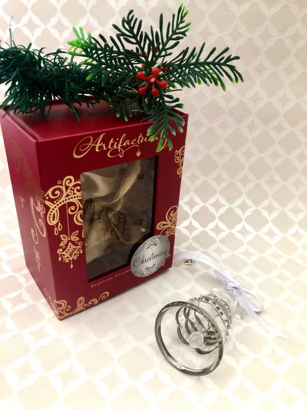 Baby's 2024 Christening Ringing Bell ~ Silver - Image 3
