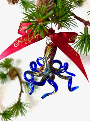 Marble Octopus (M) ~ Blue