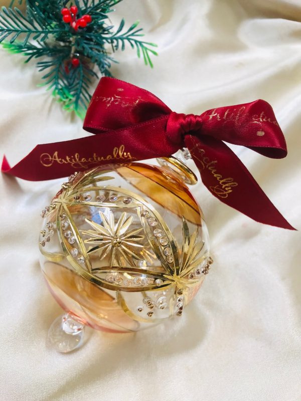 Victorian Raised Star - Yellow - L (8cm)