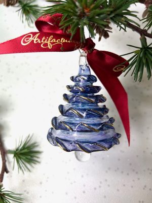 Christmas Tree Frilly (S,M) ~ Blue