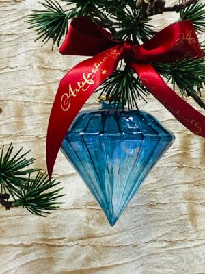 Diamond Ornament (L) ~ Blue