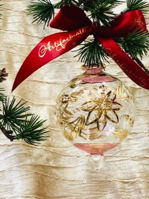 Victorian Floral Etch (L) ~  Pink