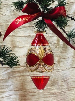 French Oblong (L) ~  Red
