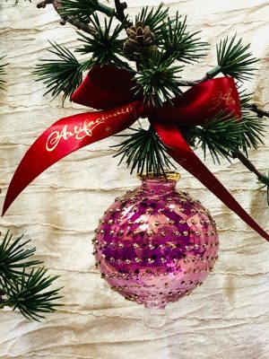 Speckle Bauble - Pinky Purple