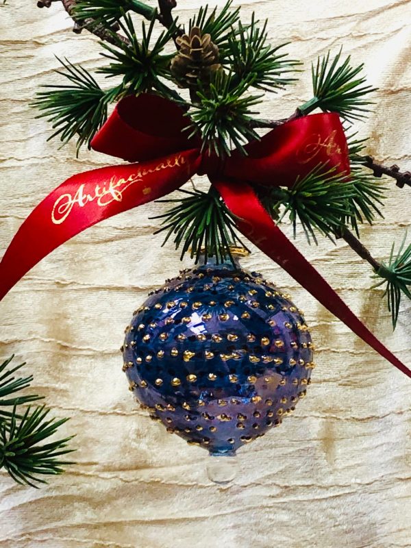 Speckle Bauble - Blue