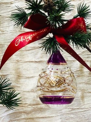 Victorian Tear Drop (M,L) ~ Purple