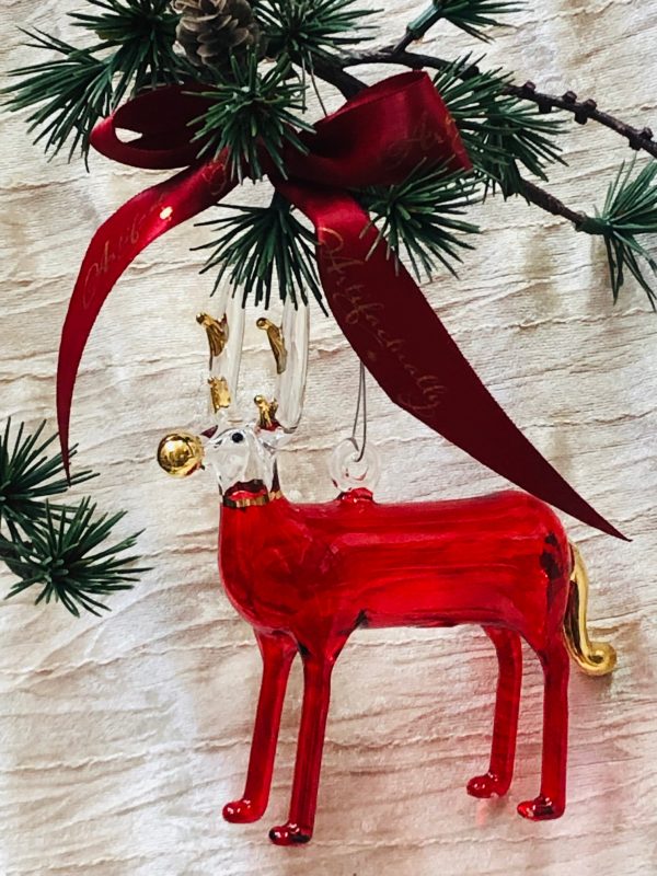 Rudolf the Gold-Nosed Reindeer - Red