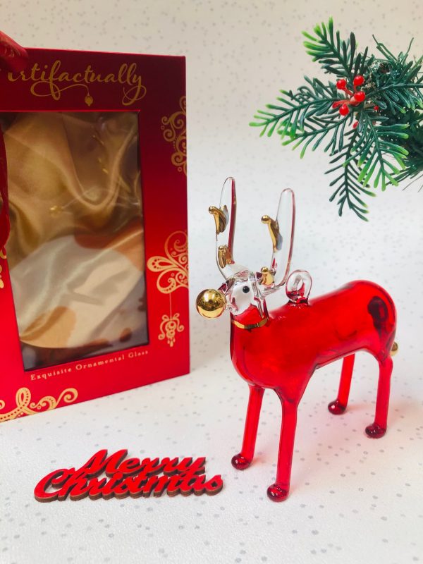 Rudolf the Gold-Nosed Reindeer - Red - Image 4