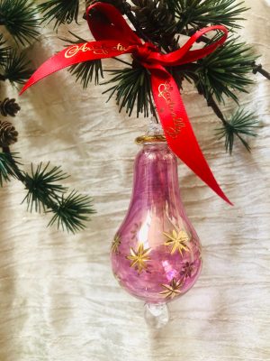 Solid Star Pear Drop (M) ~ Pink