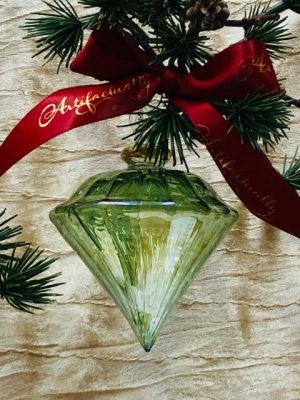 Diamond Ornament (L) ~  Green
