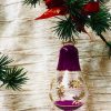 Solid Star Pear Drop (M) ~  Purple