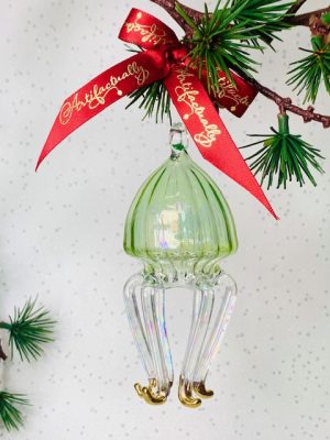 Jellyfish Ornament (M) ~ Green