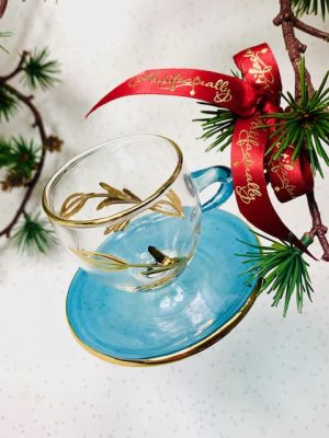 Teacup & Saucer (M) ~ Blue