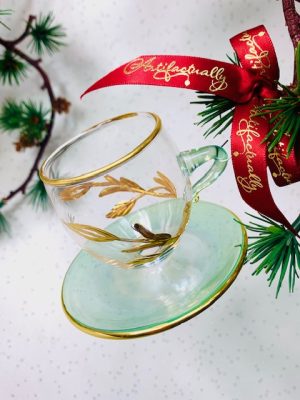 Teacup & Saucer (M) ~ Green