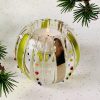 Ribbon Tealight (L) ~ Lime Green