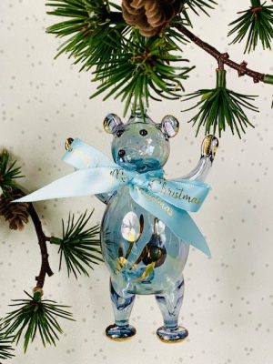 Baby's 2024 Teddy Bear (L) ~ Blue