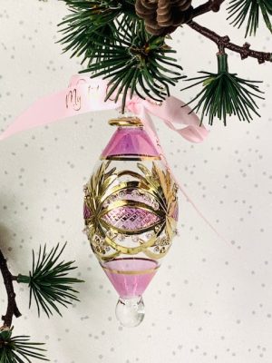 Baby's 2024 Victorian Oblong (S) ~ Pink