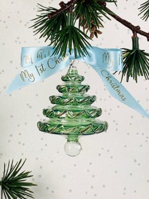 Baby's 2024 Mini Green Tree (S) ~ Blue