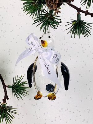 Baby's 2024 Penguin (M) ~ Clear/Silver