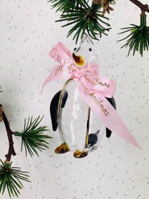 Baby's 2024 Penguin (M) ~ Clear/Pink