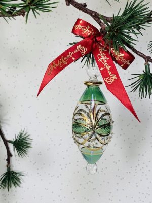 Victorian Oblong (S) ~ Green