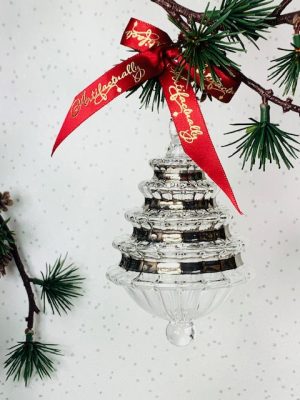 Tree Top Bauble (L) ~ Silver