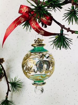 2023 'Year' Bauble (M) ~ Green