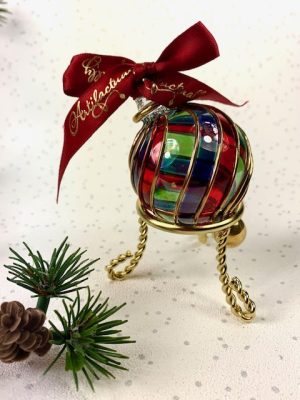 Egg Cup Ornament Stand (Small - 1.5") ~ Gold