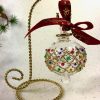 1 Arm Twistie Ornament Stand (Small - 5") ~ Gold