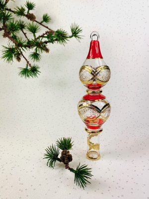 Tree Topper Victorian (M-20cm) ~ Red