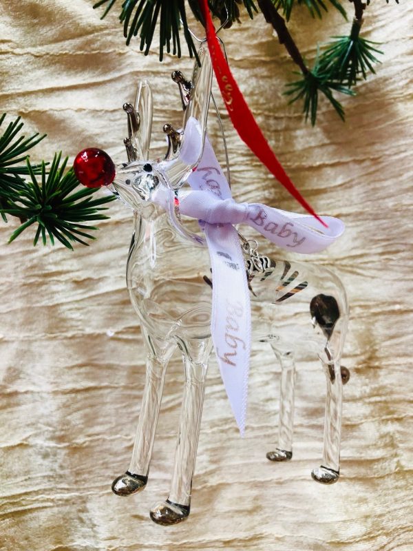 Baby's 2024 Reindeer ~ Silver